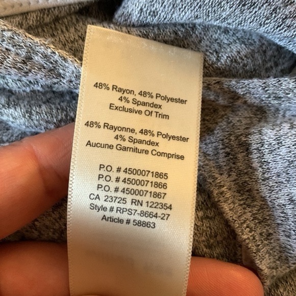 Wilfred Free Aritzia Light Grey Maxi Bodycon Dress - Picture 9 of 9